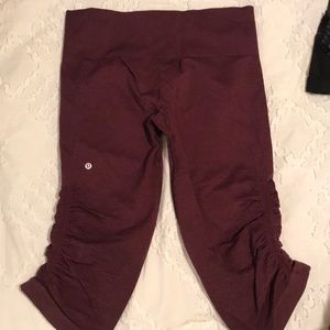 Lulu lemon cropped yogas